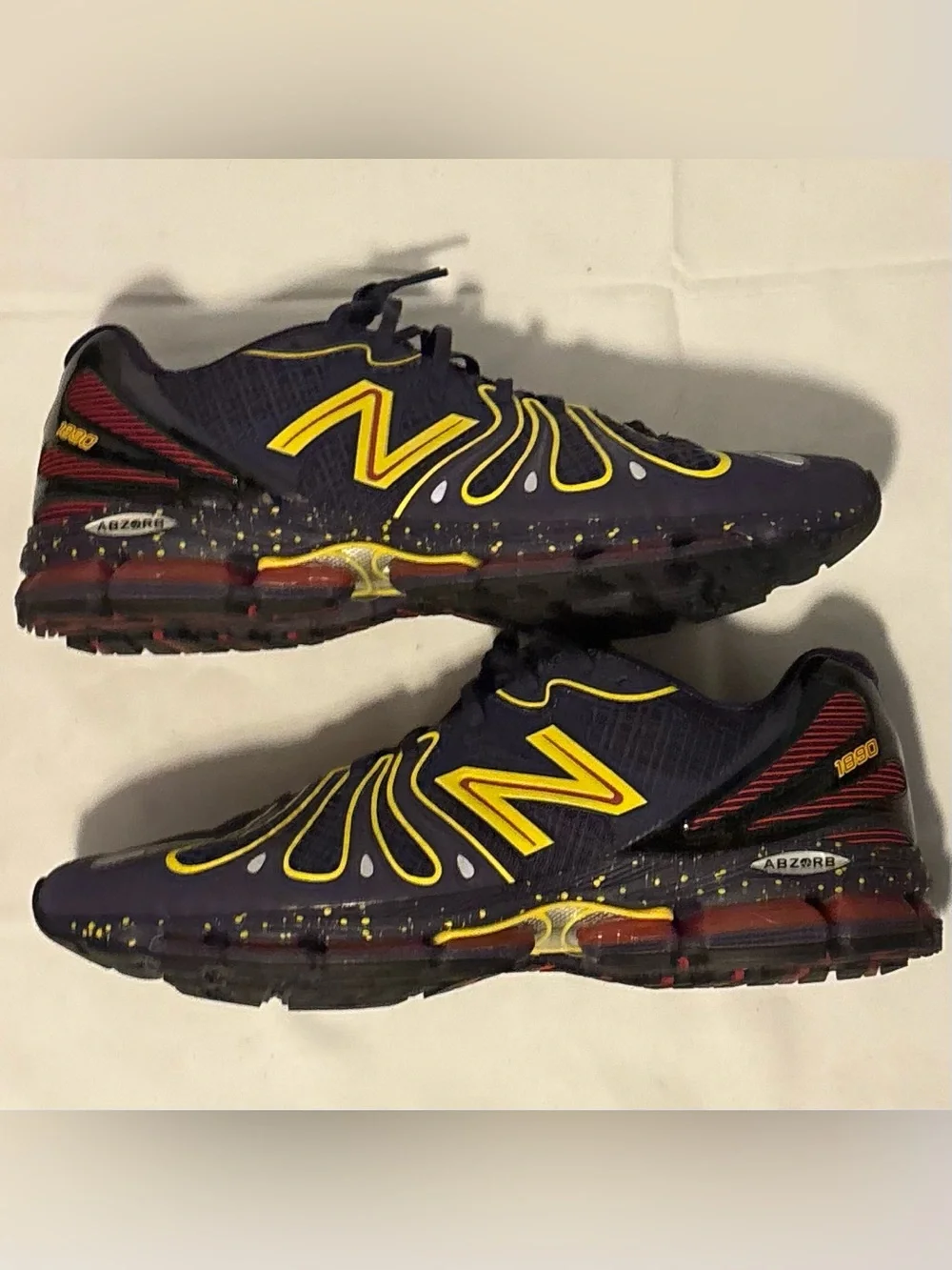 New Balance 1890 Boysenberry Punch Yellow U18909P5 Men’s Size 14